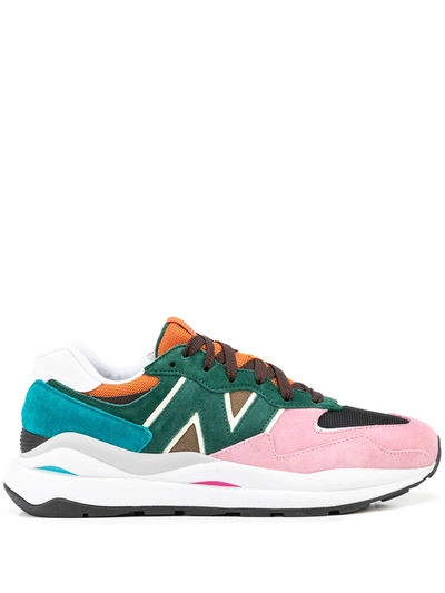 Shop New Balance 57/40 Low-top Sneakers In Multicolour