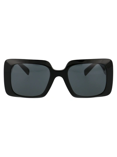 Shop Versace Eyewear Square Frame Sunglasses In Black