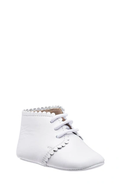 Shop Elephantito Scallop Bootie In White