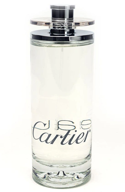 Shop Cartier Eau De Toilette, 3.3 oz