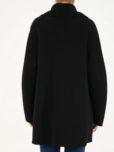 Shop The Row Polli Double-breasted Jacket In Wool And Cashmere In Black