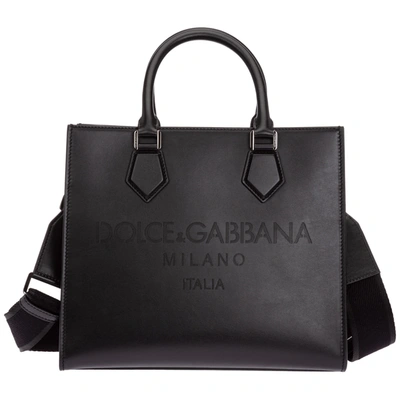 Shop Dolce & Gabbana Dolce&amp;gabbana Metropolis Handbags In Nero