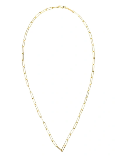 Shop Tom Wood Box Chain Necklace In 金色