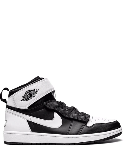 Shop Jordan Air  1 High Flyease "panda" Sneakers In 黑色