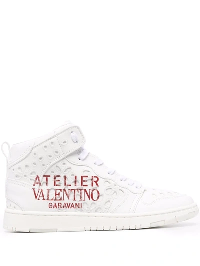 Valentino Garavani Atelier Shoes 08 San Gallo Edition Trainers In White |  ModeSens