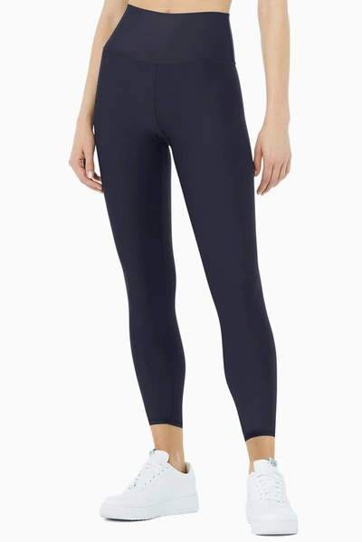 Shop Alo Yoga 7/8 High Waisted Airlift Legging In Blue