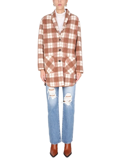 Woolrich "gentry" Coat In Brown