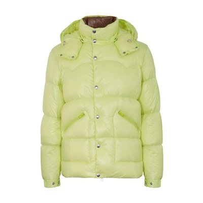 Shop Moncler Coutard Down Jacket In Light Yellow