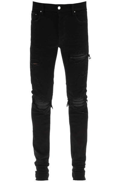 Shop Amiri Mx1 Black Jeans In Black (black)