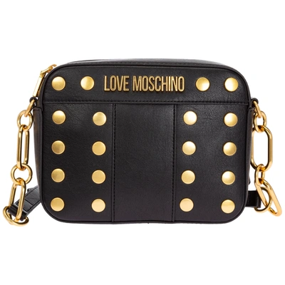 Shop Love Moschino H222 Crossbody Bags In Nero