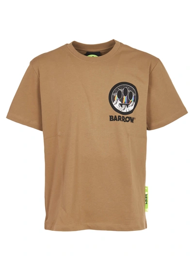 Shop Barrow T-shirt With Print The Creature From The Space In Camel