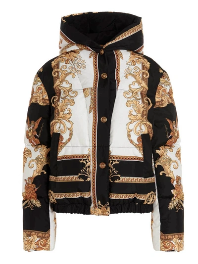 Shop Versace Renaissance Jacket In Multicolor