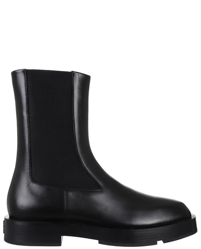 Givenchy Squared Chelsea Ankle Boots For Men In Black