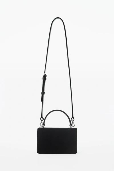 Shop Alexander Wang W Legacy Mini Satchel In Velvet In Black