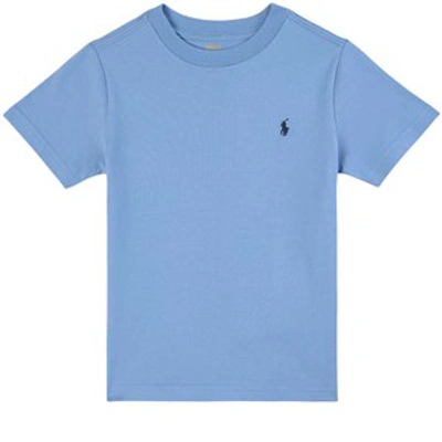 Shop Ralph Lauren Blue Logo T-shirt