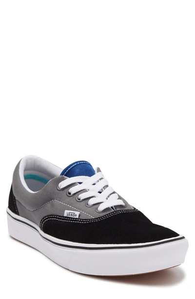 Vans Comfycush Era Tri-tone Low Top Sneaker In Tri Tone Black/pewter |  ModeSens