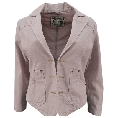 Pre-owned Alysi Jacket In Pink
