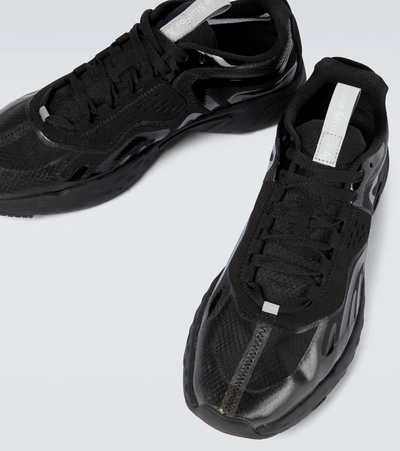 Shop Acne Studios Lace-up Sneakers In Black