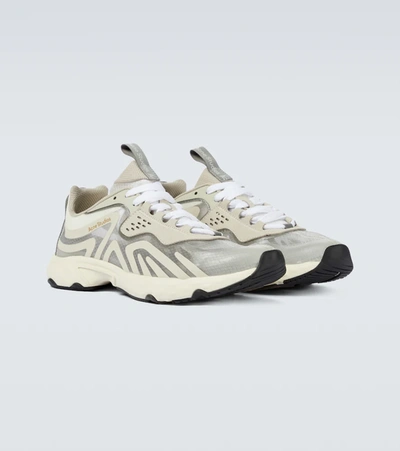 Shop Acne Studios Lace-up Sneakers In White