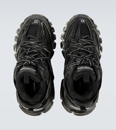 Shop Balenciaga Track Sneakers In Black