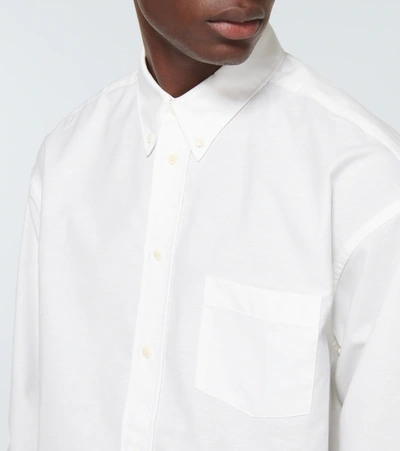 Shop Visvim Albacore Garuda Cotton Shirt In White