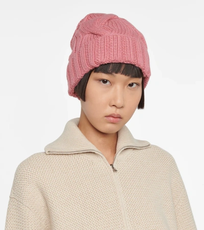 Shop Loro Piana Rougemont Cashmere Beanie In Pink