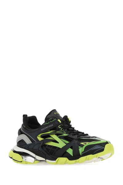 Shop Balenciaga Multicolor Mesh And Nylon Track 2.0 Sneakers  Multicoloured  Uomo 44