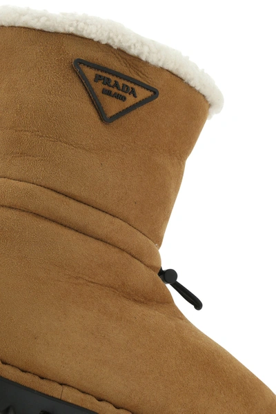 Prada Logo Boots