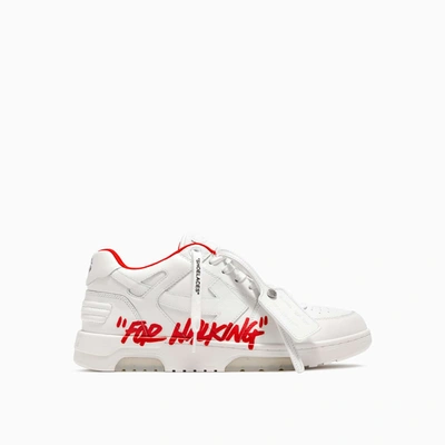 Shop Off-white Out Of Office For Walking Sneakers Omia189f21lea003 In 0125