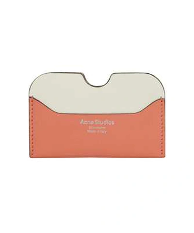 Shop Acne Studios Acne Card Holder In Pink
