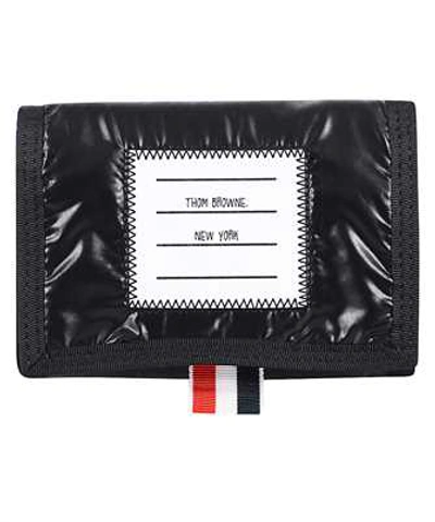 Shop Thom Browne Velcro Wallet In Black