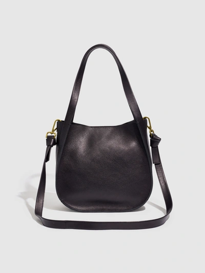 Shop Madewell Sydney Shoulder Bag In True Black