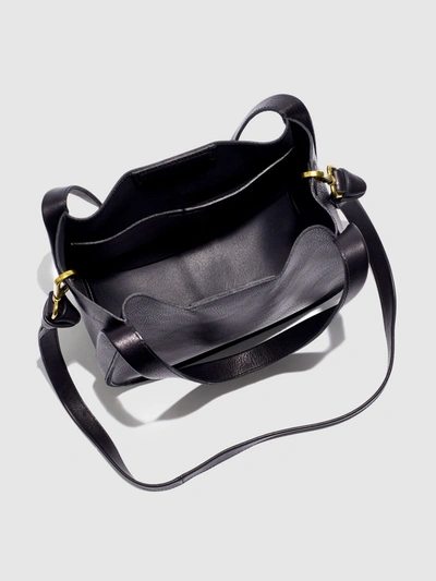 Shop Madewell Sydney Shoulder Bag In True Black