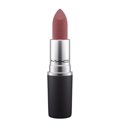 Shop Mac Powder Kiss Lipstick In Purple