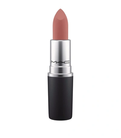 Shop Mac Powder Kiss Lipstick In Nude