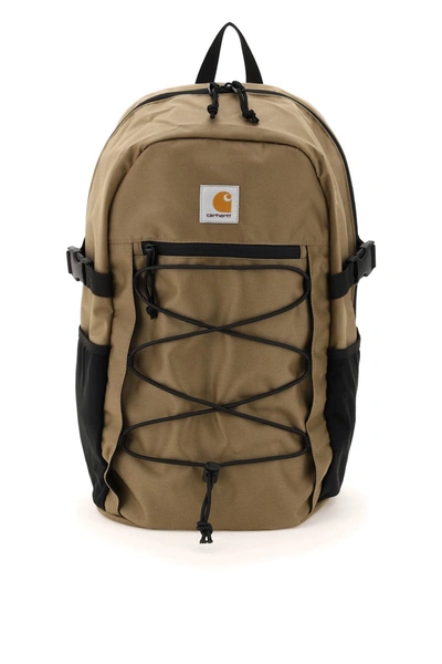 Carhartt Delta Water-repellent Canvas Backpack In Tanami (beige)