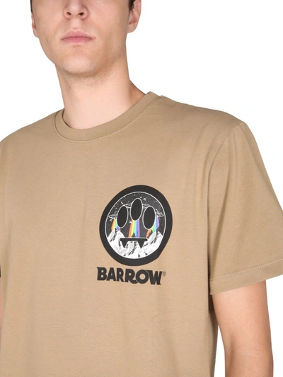 Shop Barrow Crew Neck T-shirt Unisex In Brown