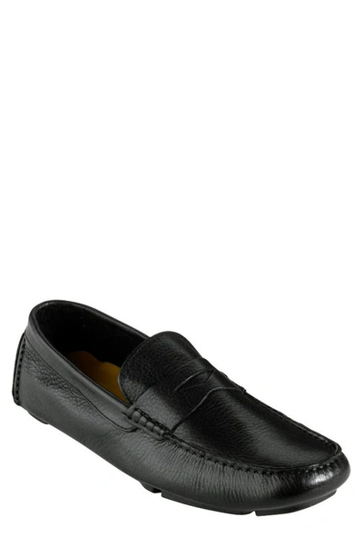 Shop Cole Haan 'howland' Penny Loafer In Black Tumbled