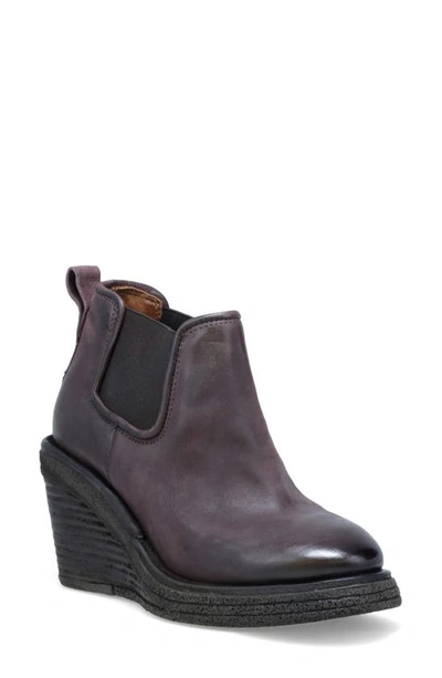 Shop As98 Talen Wedge Bootie In Eggplant