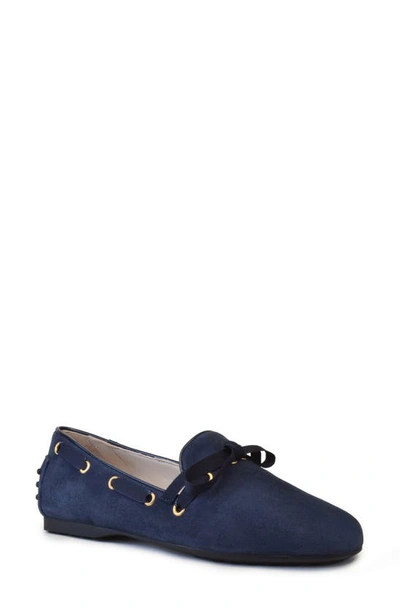 Shop Amalfi By Rangoni Delta Loafer In Moss Cashmere Suede