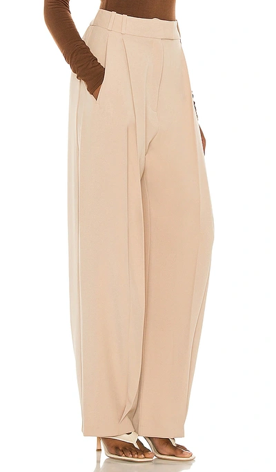 Shop Re Ona Suit Trousers In Tan