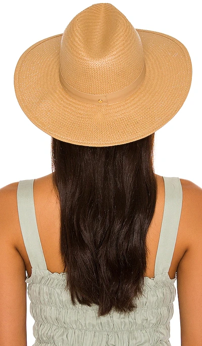 Shop Janessa Leone Simone Hat In Neutral