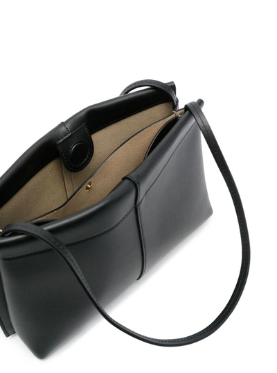 Shop Wandler Carly Black Leather Crossbody Bag