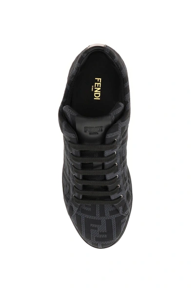 Shop Fendi Ff Sneakers In Mixed Colours