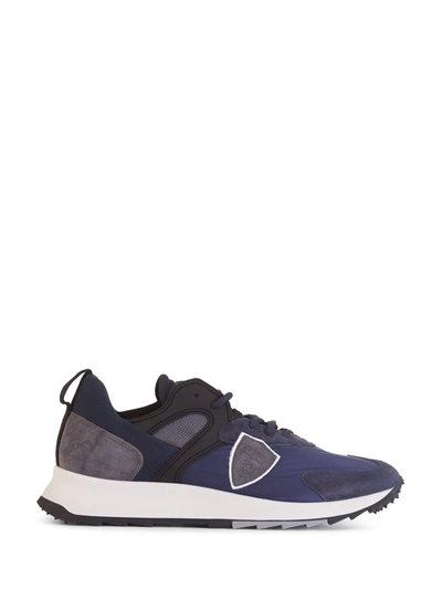 Shop Philippe Model Royale Mondial Chunky Sole Sneakers In Blu