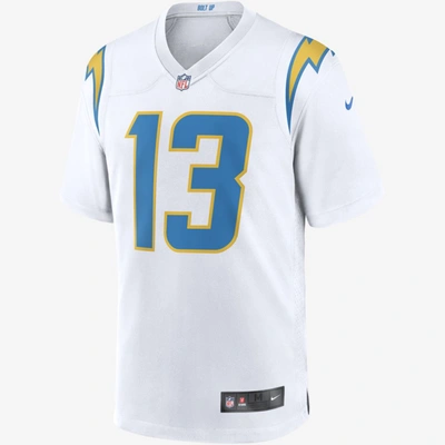 Shop Nike Men's Nfl Los Angeles Chargers (keenan Allen) Game Football Jersey In White