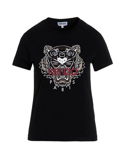 Shop Kenzo Tiger T-shirt In Black