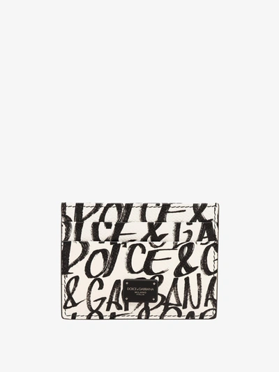 Shop Dolce & Gabbana Cardholder In White