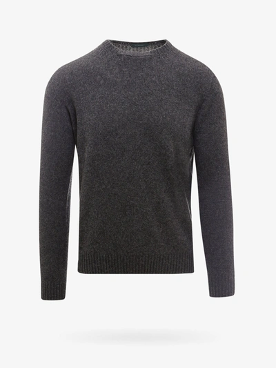 Shop Zanone Sweatshirt In Grey
