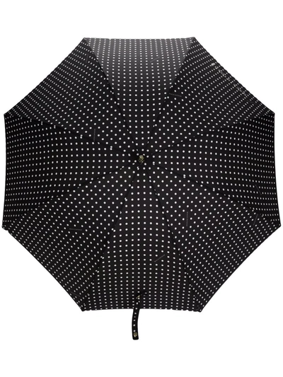 Shop Mackintosh Heriot Whangee-handle Umbrella In Black